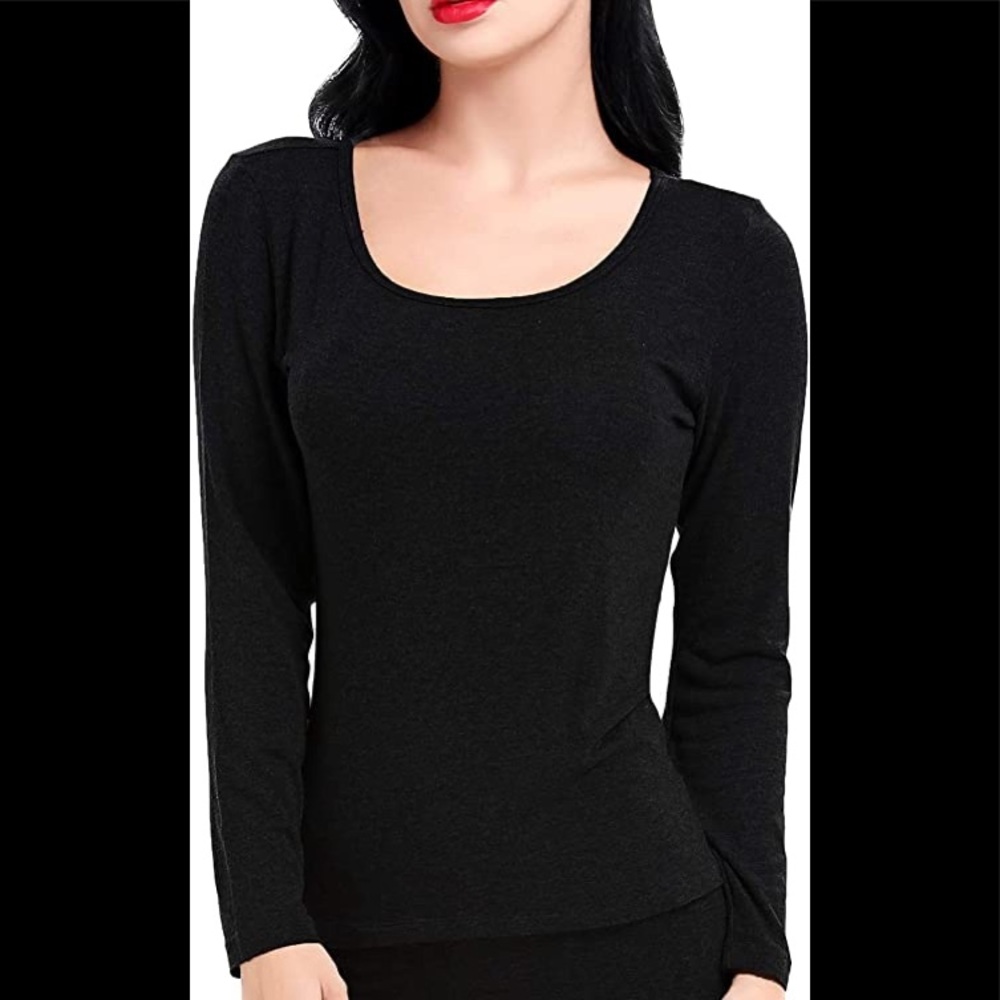 New York & Company Long Sleeve Cotton T-Shirt (Gift with Purchase)